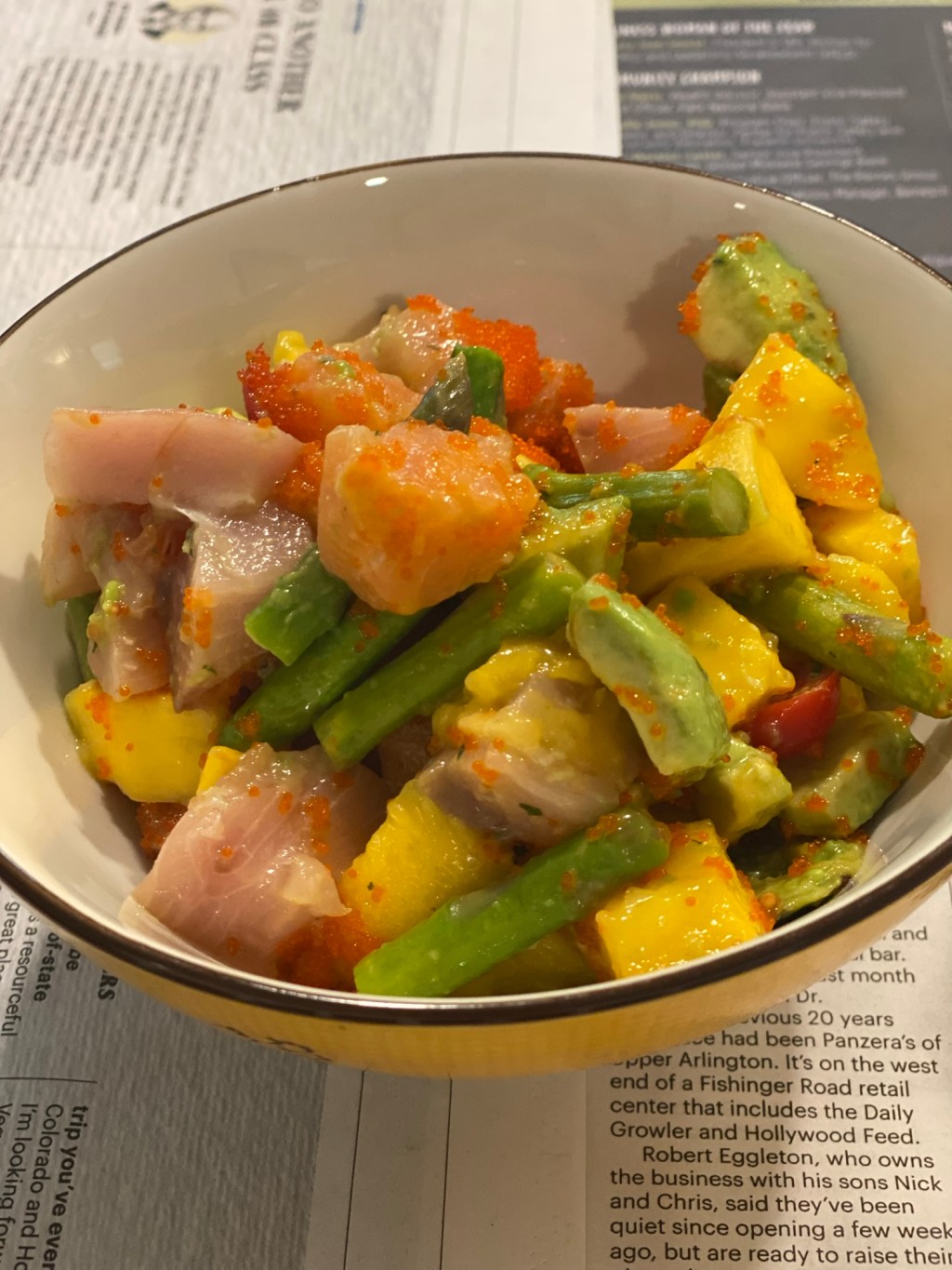 Gluten-free Hawaiian Seafood Salad